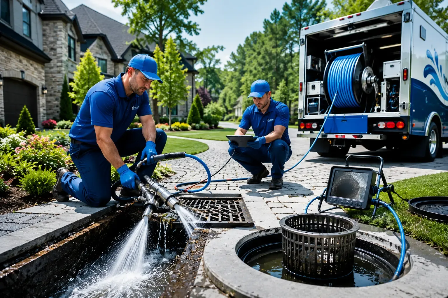 Local outdoor drain cleaning professionals in Walsh, IL